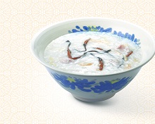 Cordyceps Porridge with Dried Scallops