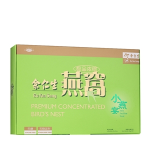 Premium Concentrated Bird's Nest (Sugar Free) Mini Treats Large Box - Eu Yan Sang