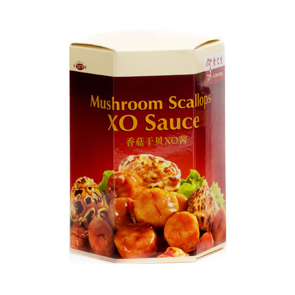 Mushroom Scallops XO Sauce 香菇干贝XO酱 