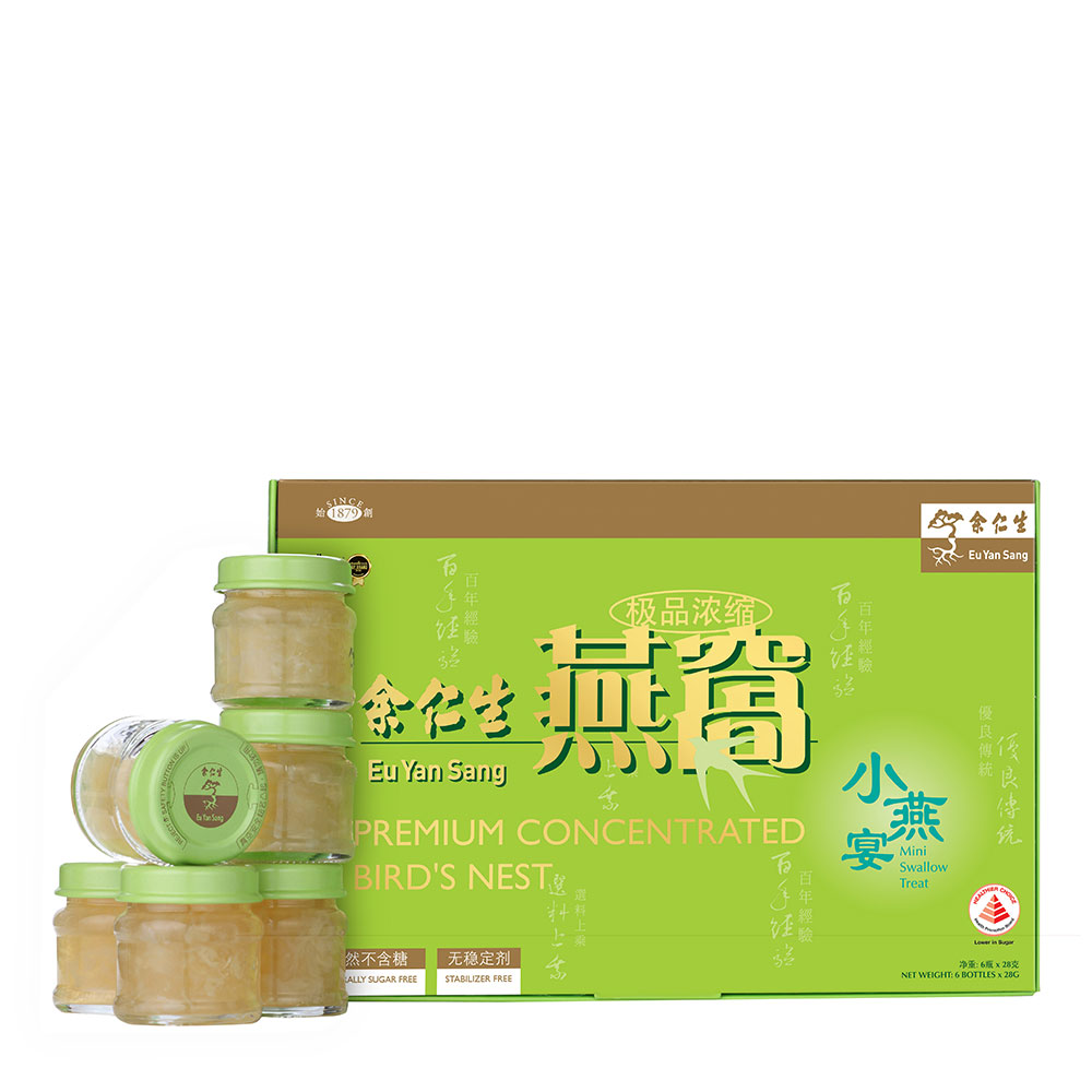 Premium Concentrated Bird's Nest (Sugar Free) Mini Treats 6s