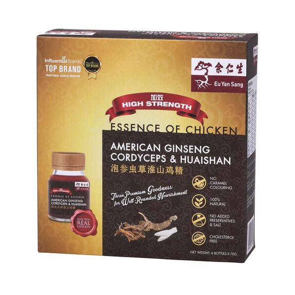 Chicken Essence With Cordyceps American Ginseng Huaishan