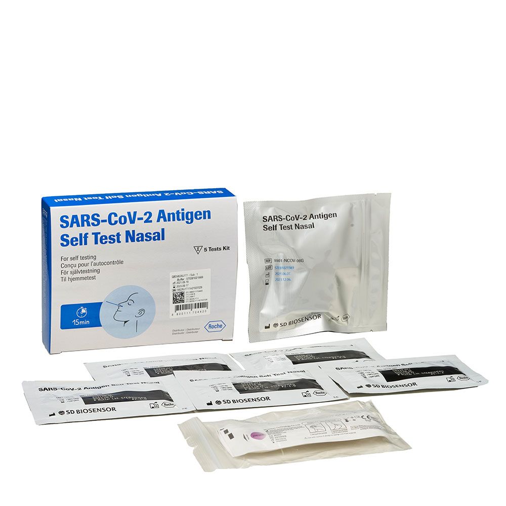 SD Biosensor SARSCOV2 Antigen SelfTest Nasal 5'S Eu Yan Sang Singapore