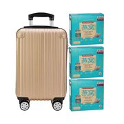 Superior Deluxe Bird's Nest with Rock Sugar (Reduced Sugar) 6'S Gold Luggage Bundle