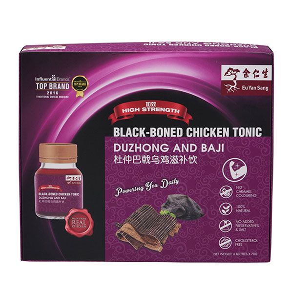 Black Boned Chicken Tonic with DuZhong Baji 6'S