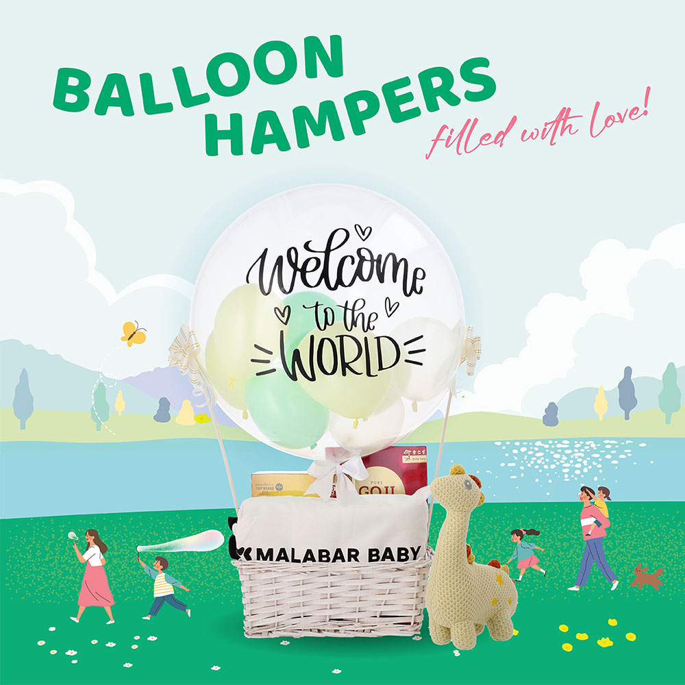 Welcome to the World Bubble Balloon Hamper