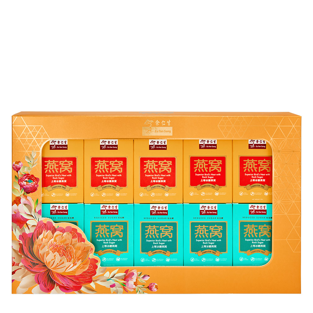 Golden Blessings Bottled Bird's Nest 10'S Set B