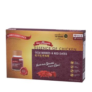 Jumbo Family Pack - Essence Of Chicken With Goji Berries & Red Dates 10'S 杞子红枣鸡精