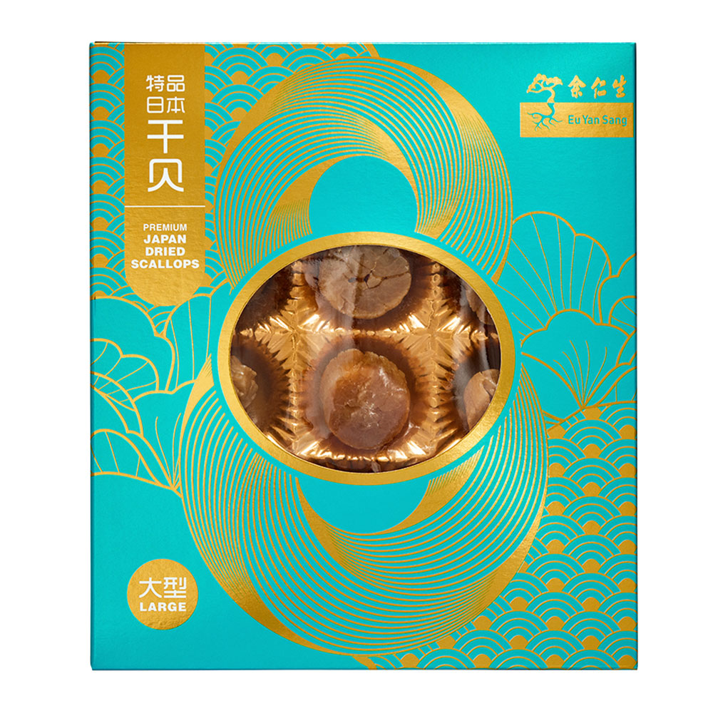 Premium Japan Dried Scallops 88g 12s