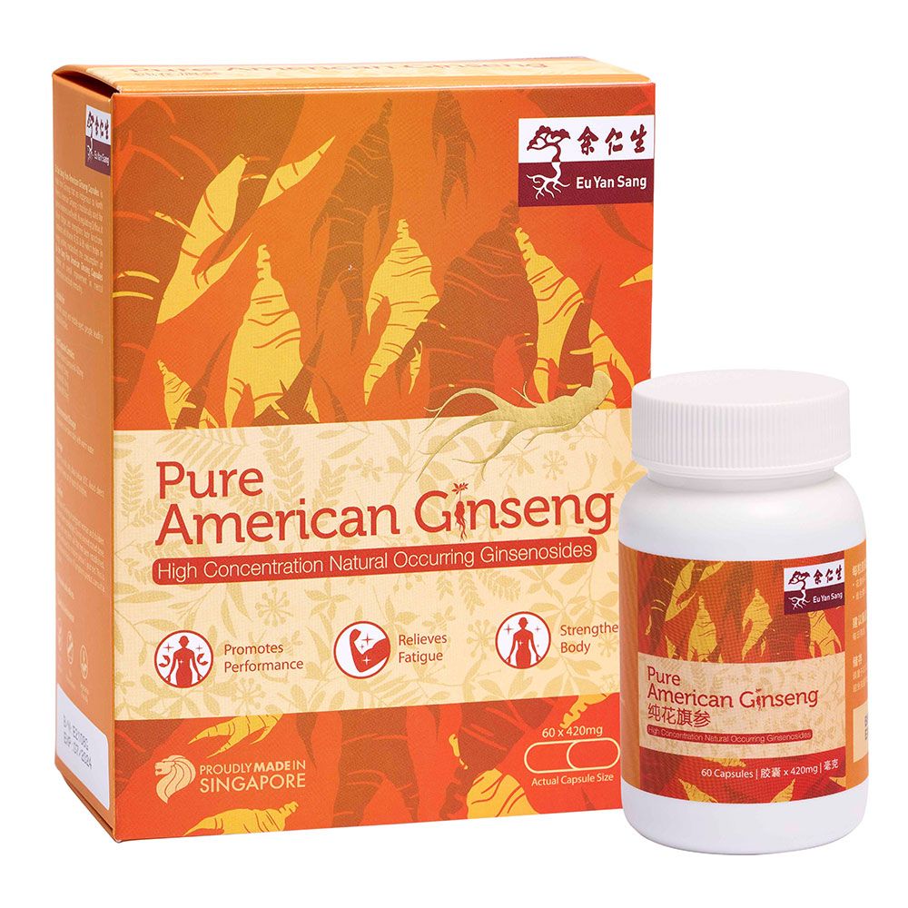Pure American Ginseng Capsule 60'S
