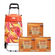 Superior Deluxe Bird Nest - Rock Sugar Set with Shopping Trolley Bag (Red)