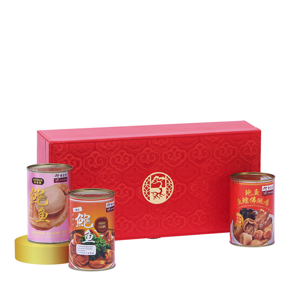A7 - Triple Prosperity Abalone Gift Set