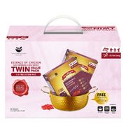 Goji Berries & Red Dates Essence Of Chicken Twin Pack with Stew Pot Bundle