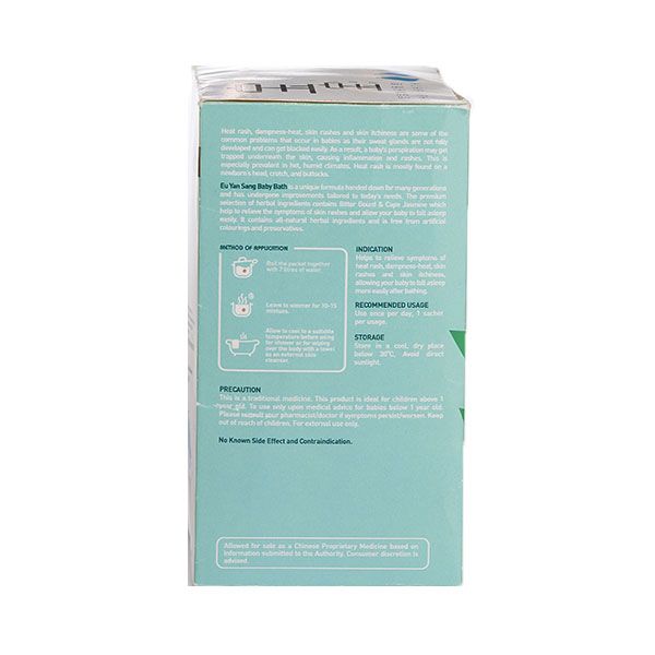 Herbal Baby Bath Eu Yan Sang Singapore