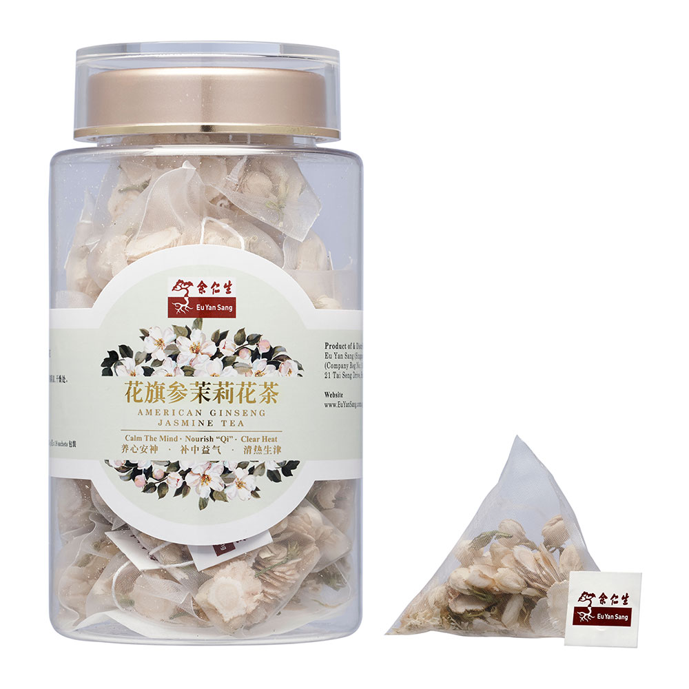 花旗参茉莉花茶 18袋裝 (有效日期: 2026年3月)