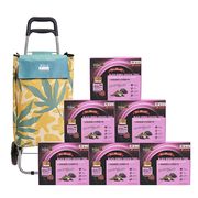 BB Essence of Chicken BaZhen Collagen Set with Shopping Trolley Bag (Green)