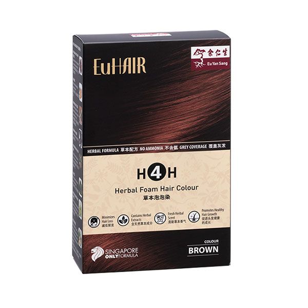 H4H Herbal Foam Hair Color (Brown)
