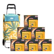 BB Essence of Chicken Black Boned Chicken Tonic Set with Shopping Trolley Bag (Green)
