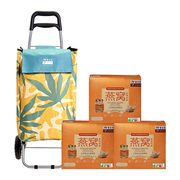 Superior Deluxe Bird Nest - Rock Sugar Set with Shopping Trolley Bag (Green)