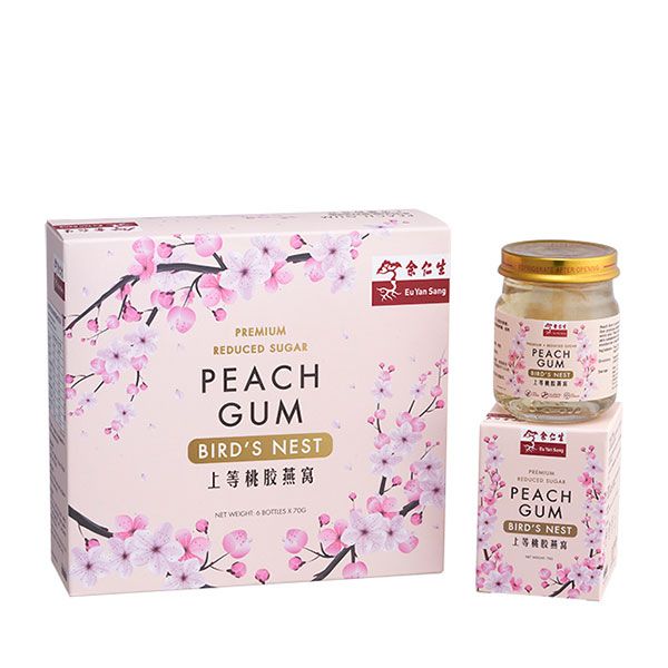 Premium Peach Gum Bird’s Nest (Reduced Sugar) 6'S