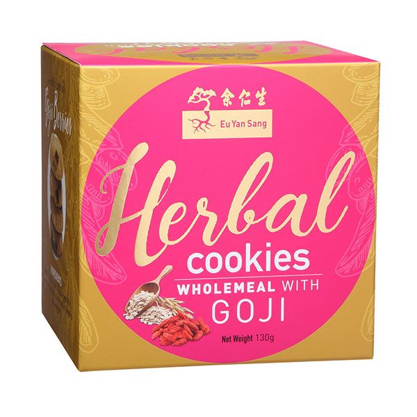 Herbal Cookies Wholemeal with Goji