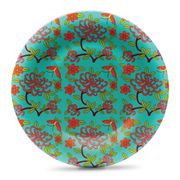 Peranakan Floral Plate (Green)