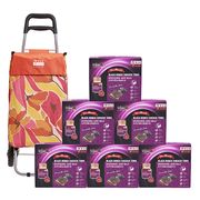 BB Essence of Chicken DuZhong Baji Set with Shopping Trolley Bag (Red)