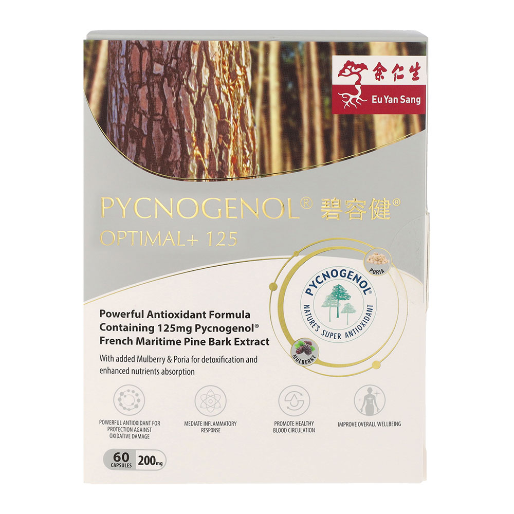 Pycnogenol® Optimal+ 125mg 60's