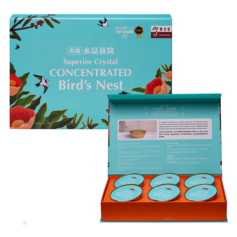 Superior Crystal Concentrated Bird’s Nest 70ml x 6’s