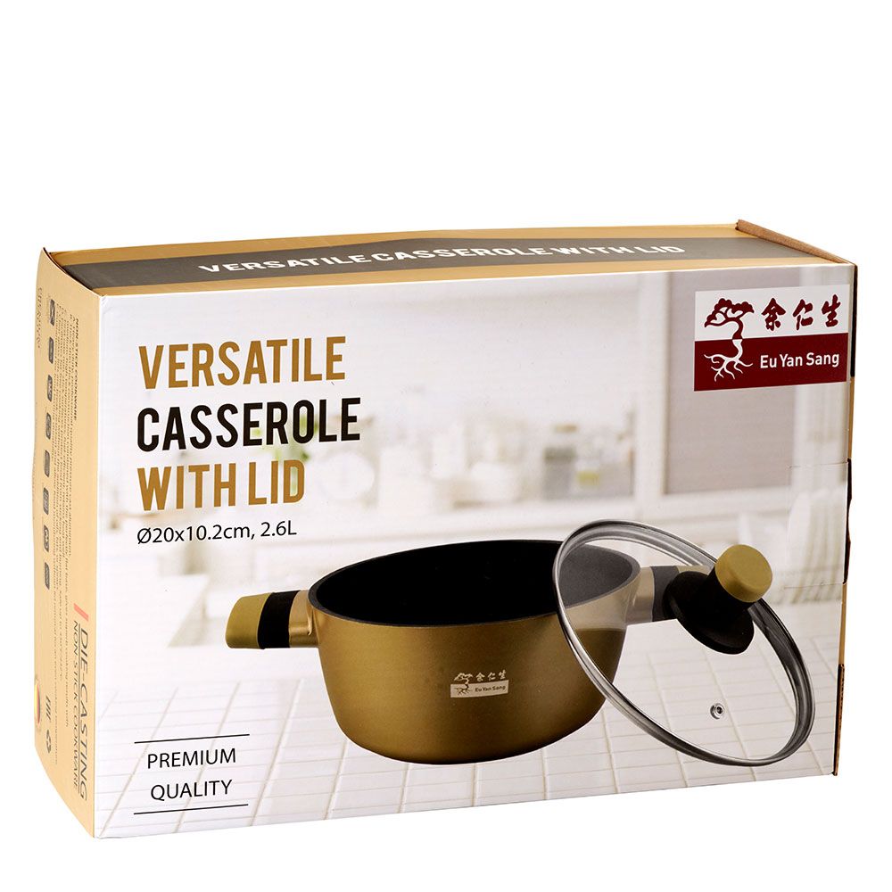 Versatile Casserole with Lid
