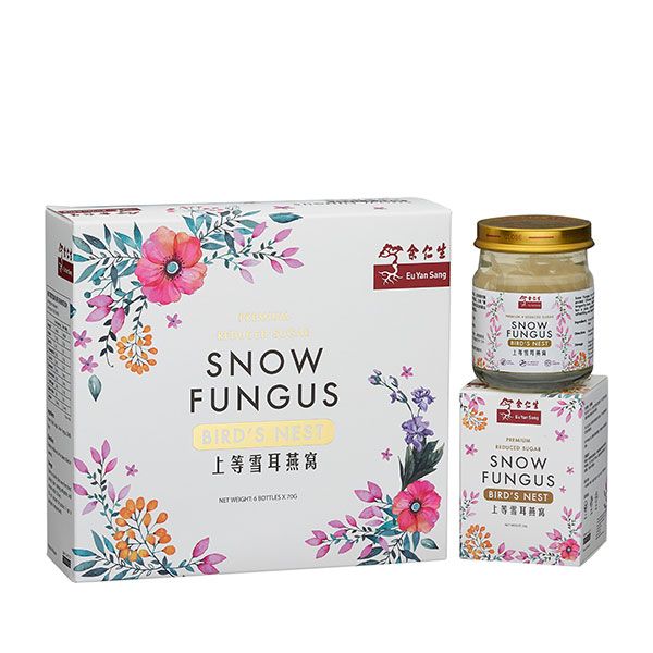 Premium Snow Fungus with Birds' Nest 6'S