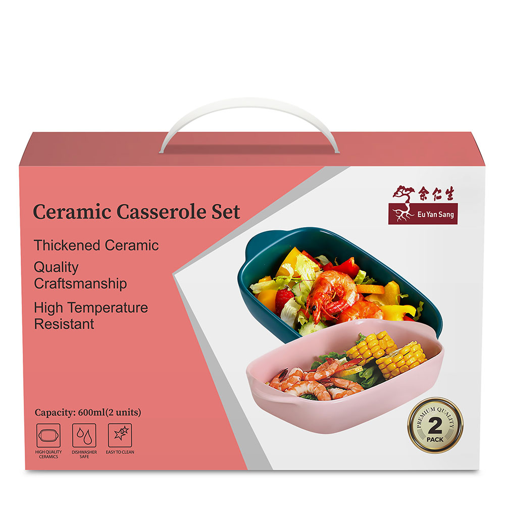 Ceramic Casserole Set