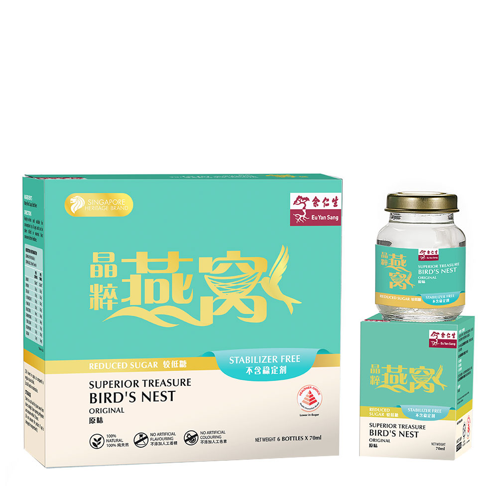 晶粹燕窝原味(较低糖) 六瓶装