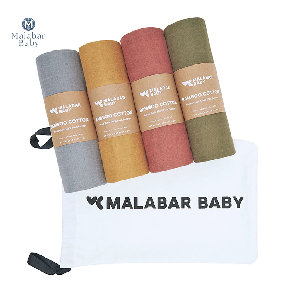 Swaddle Set - 4 Pack Gift Set