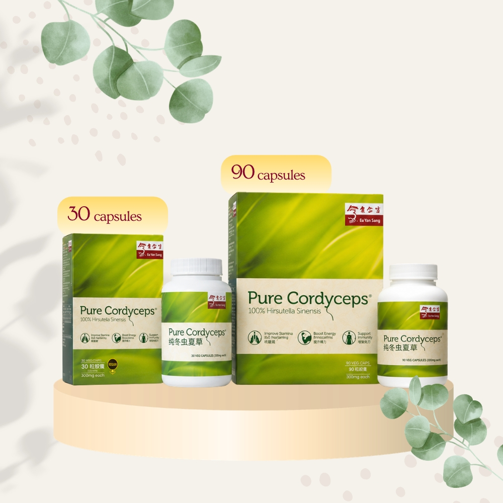 Pure Cordyceps Capsule Bundle 30s + 90s