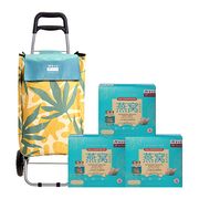 Superior Deluxe Bird Nest - Reduced Sugar Set with Shopping Trolley Bag (Green)