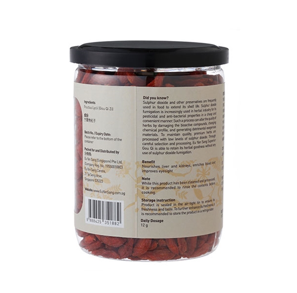 Superior Gou Qi, Goji Berry [Packed Herbs] - Eu Yan Sang Singapore